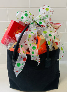 CHRISTMAS TOTE, WITH ALL THE GOODIES